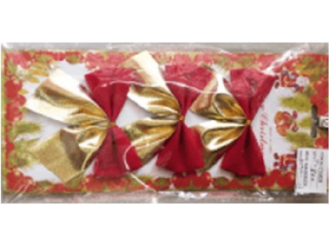 Бант G59 9,5х9,5см 3шт